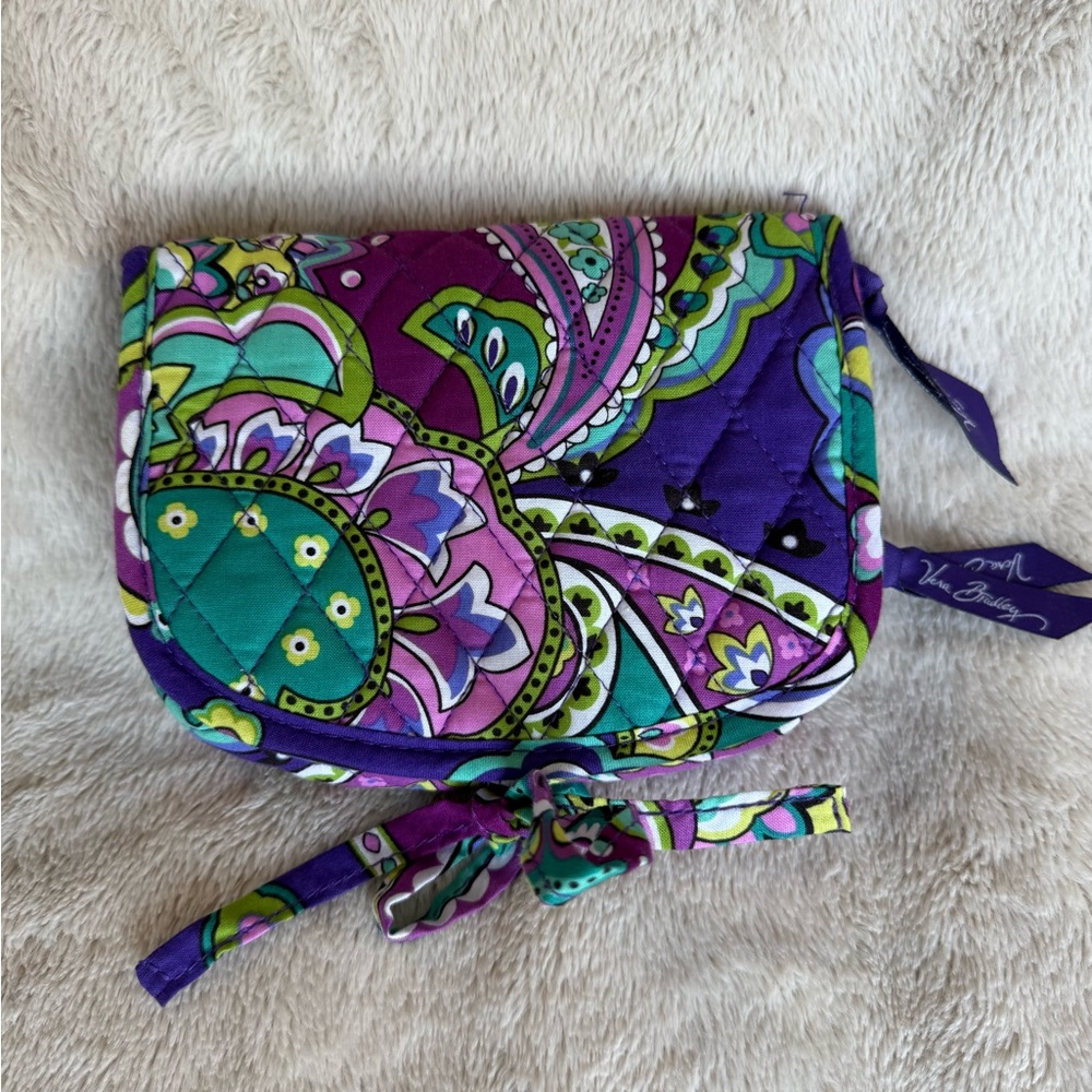 Vera Bradley Heather Travel Jewelry Pouch